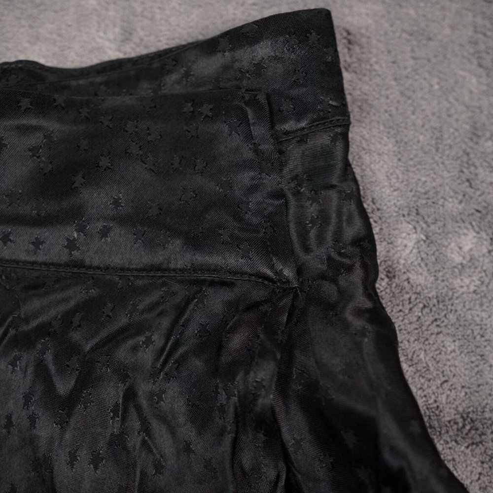 Free People Starstruck Mini Skirt Women's 2 Black  Wrap Summer Party Dancing New - Picture 3 of 12